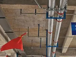 抚松管廊支架的安装方法